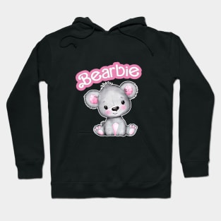 Bearbie Barbie Bear Cute Boy Fun Logo Hoodie